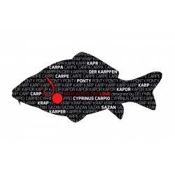 Sticker Pescuit Delphin - Carp Words Sticker Pescuit Delphin - Carp Words